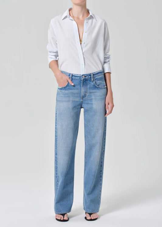 Citizens of Humanity Lindz Easy Straight, straight leg denim jeans, low rise denim, jeans, women's clothing