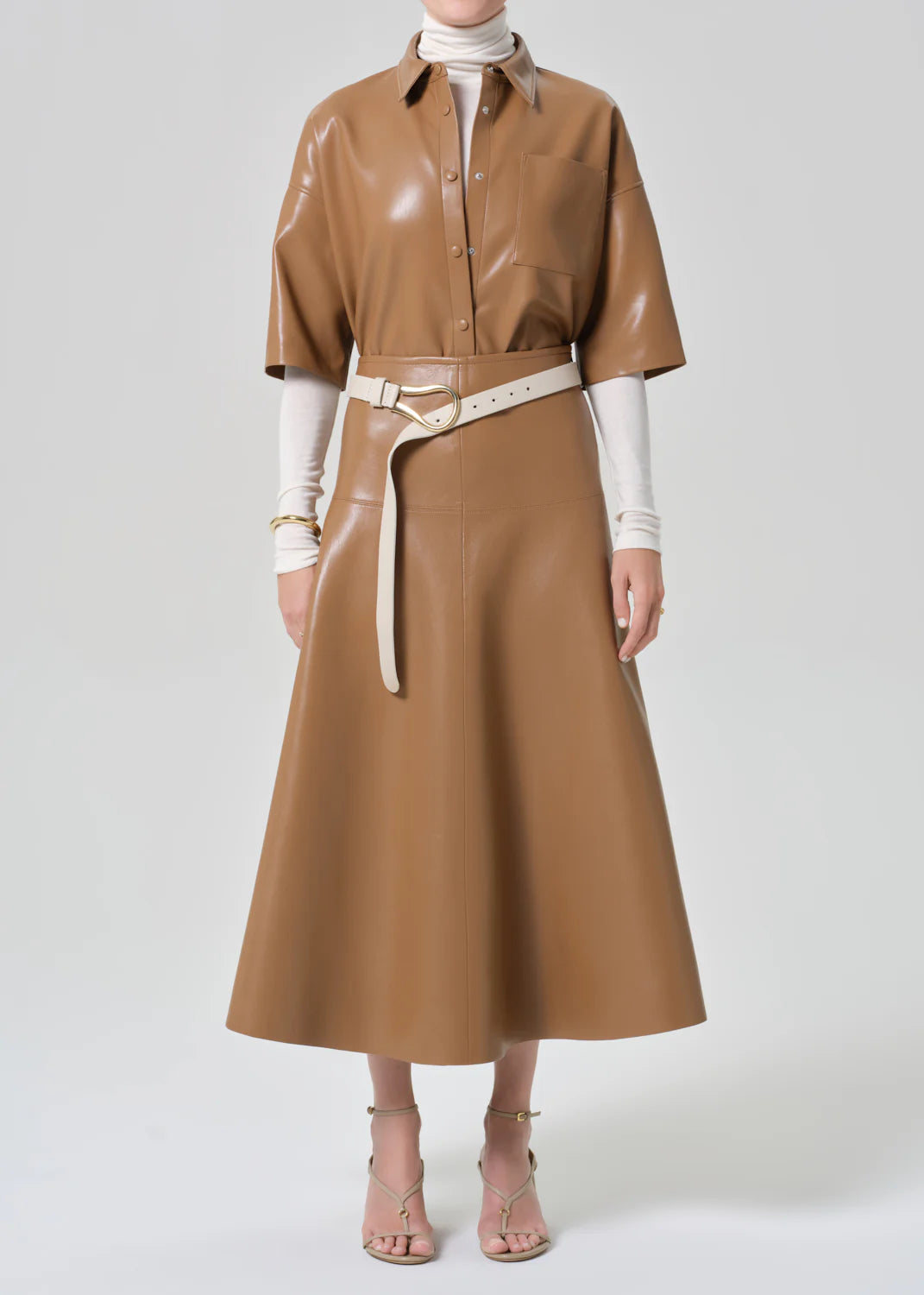 Citizens of Humanity Vita Maxi Skirt Recycled Leather, maxi skirt, leather skirt, skirt, women's clothing