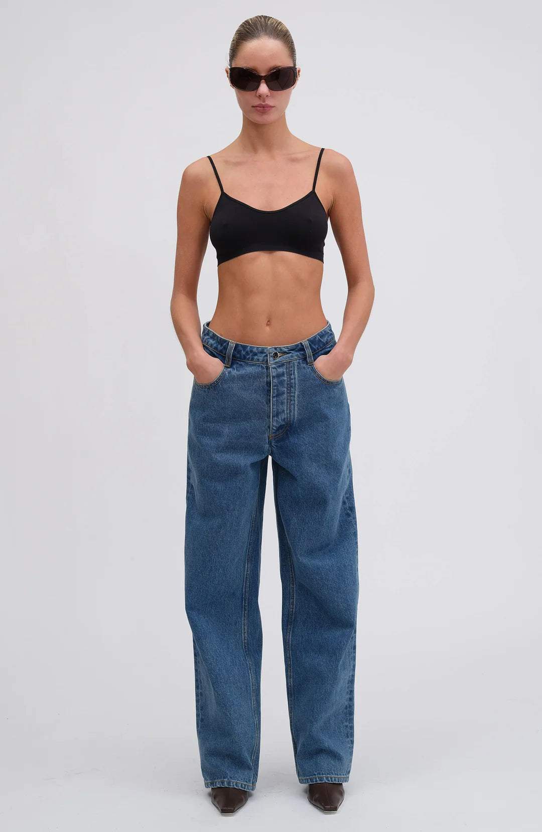 Ronny Kobo Sade Jean, denim jeans, jeans, denim, baggy jeans, women's clothing