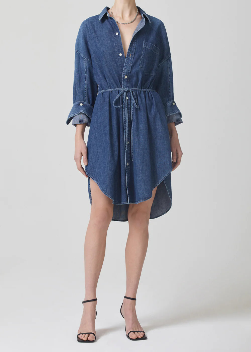Citizens of Humanity Kayla Dress, Shirt dress, button down dress, summer dress, resort wear, women's clothing