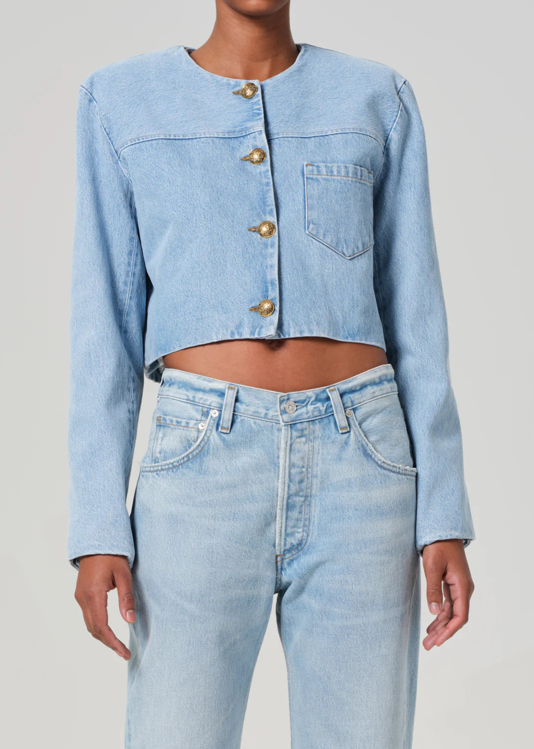 Citizens of Humanity Priah Jacket, denim jacket, jean jacket, denim top, top, women's clothing
