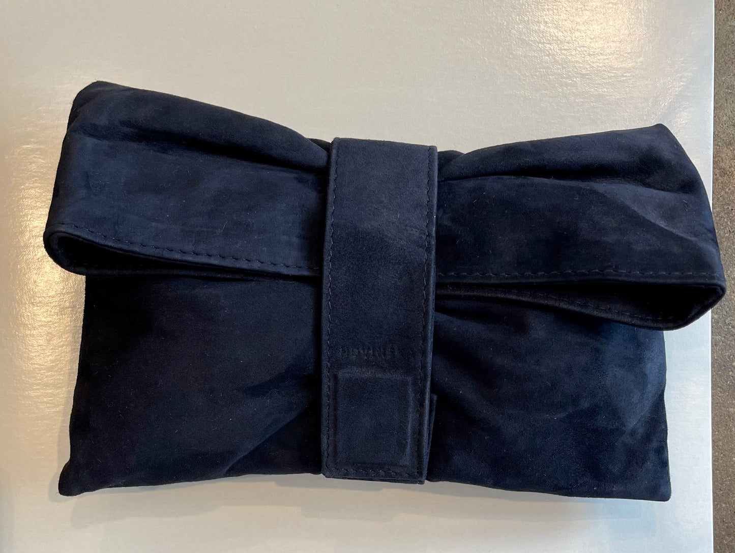 Novinska Suede Bow Bag, clutch, handbag, purse, women's accessories