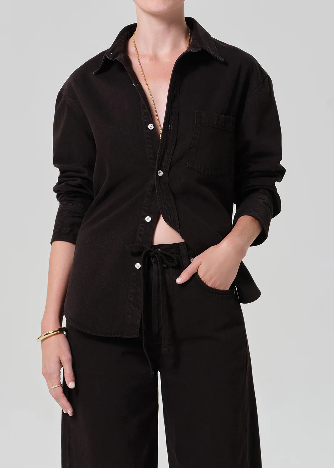 Citizens of Humanity Carter Shirt, denim shirt, button down shirt, jean shirt, women's clothing