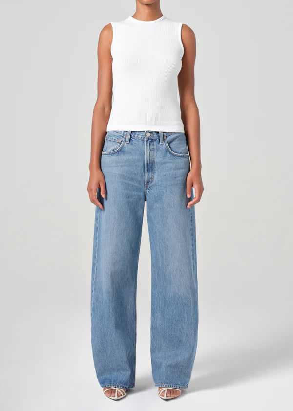 AGOLDE Low Curve Jean, denim jeans, curved jeans, clean denim, women's clothing
