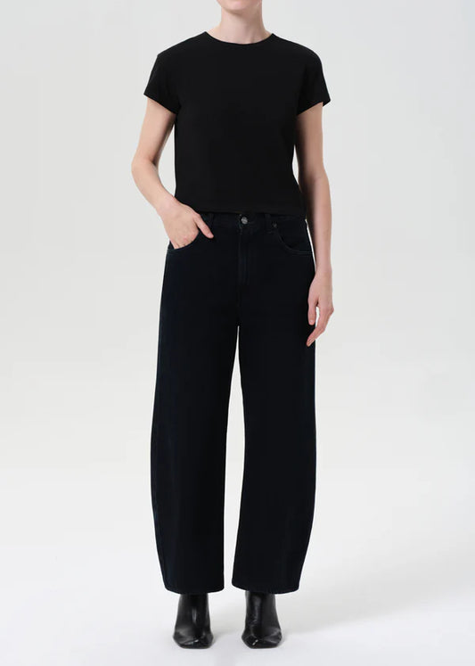 AGOLDE Low Curve Jean, denim jeans, curved jeans, clean denim, women's clothing