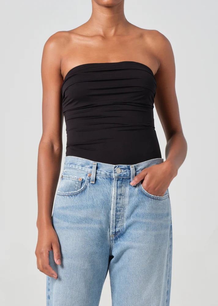 AGOLDE Gwyneth Bodysuit, bodysuit, body suit, top, women's clothing