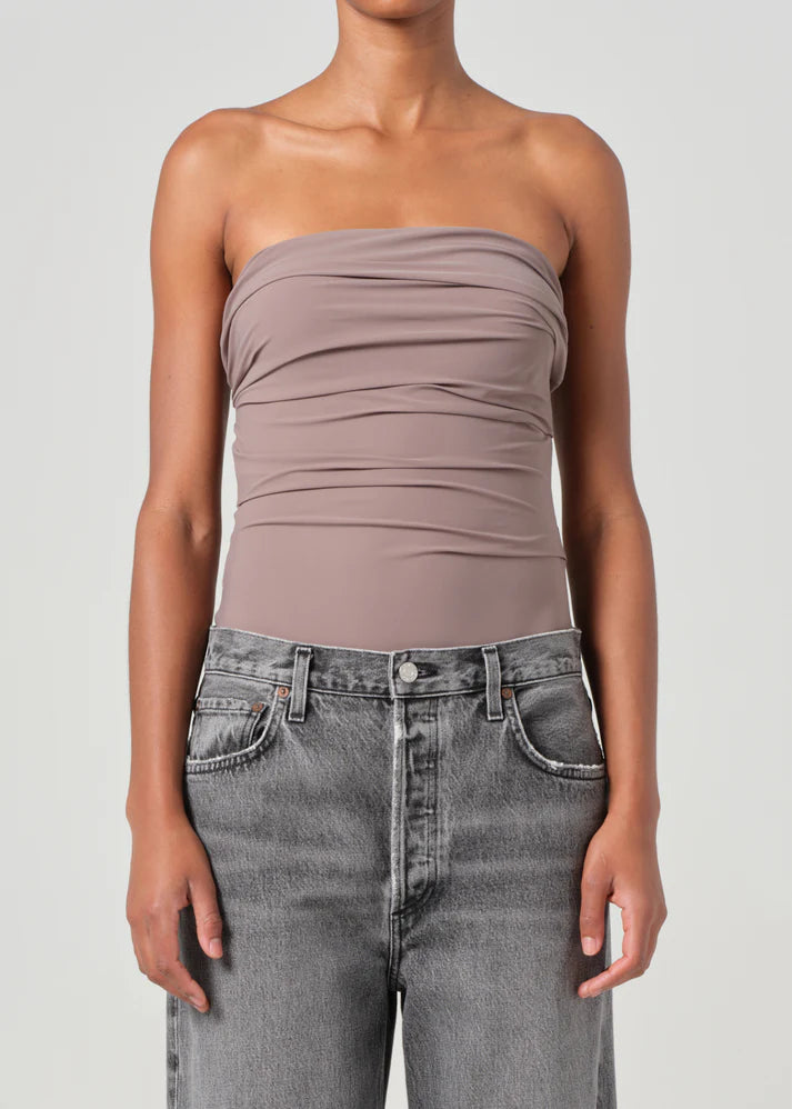 AGOLDE Gwyneth Bodysuit, bodysuit, body suit, top, women's clothing