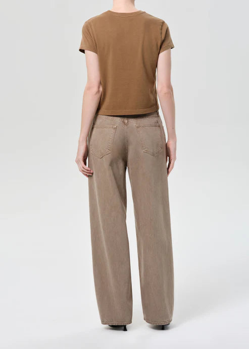AGOLDE Low Slung Baggy in Trail, jeans, denim, baggy jeans, denim jeans, women's clothing