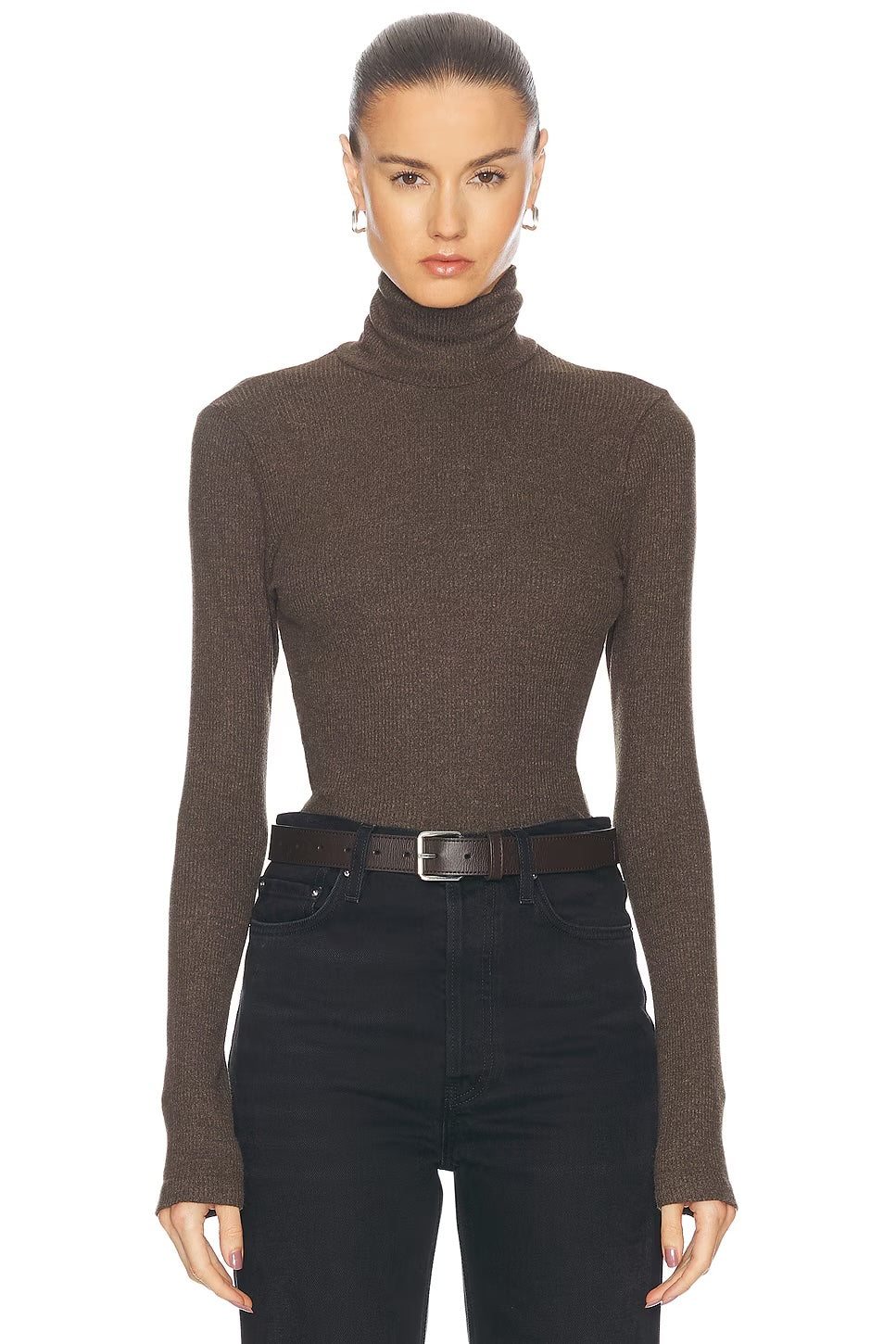 AGOLDE Pascale Turtleneck, turtleneck, long sleeve shirt, women's clothing