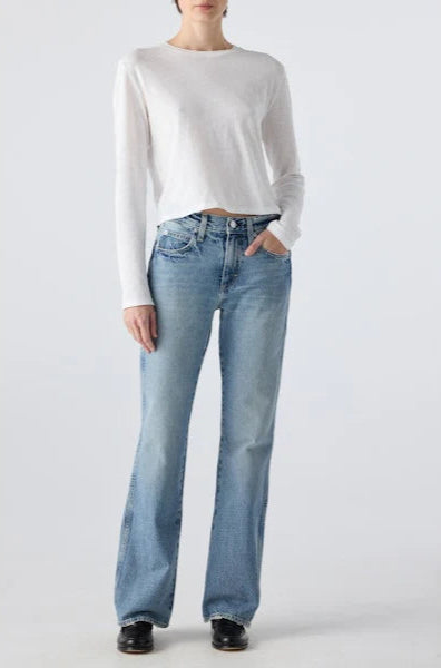 AMO Marcenia, low rise denim, denim jeans, jeans, bootcut jeans, women's clothing