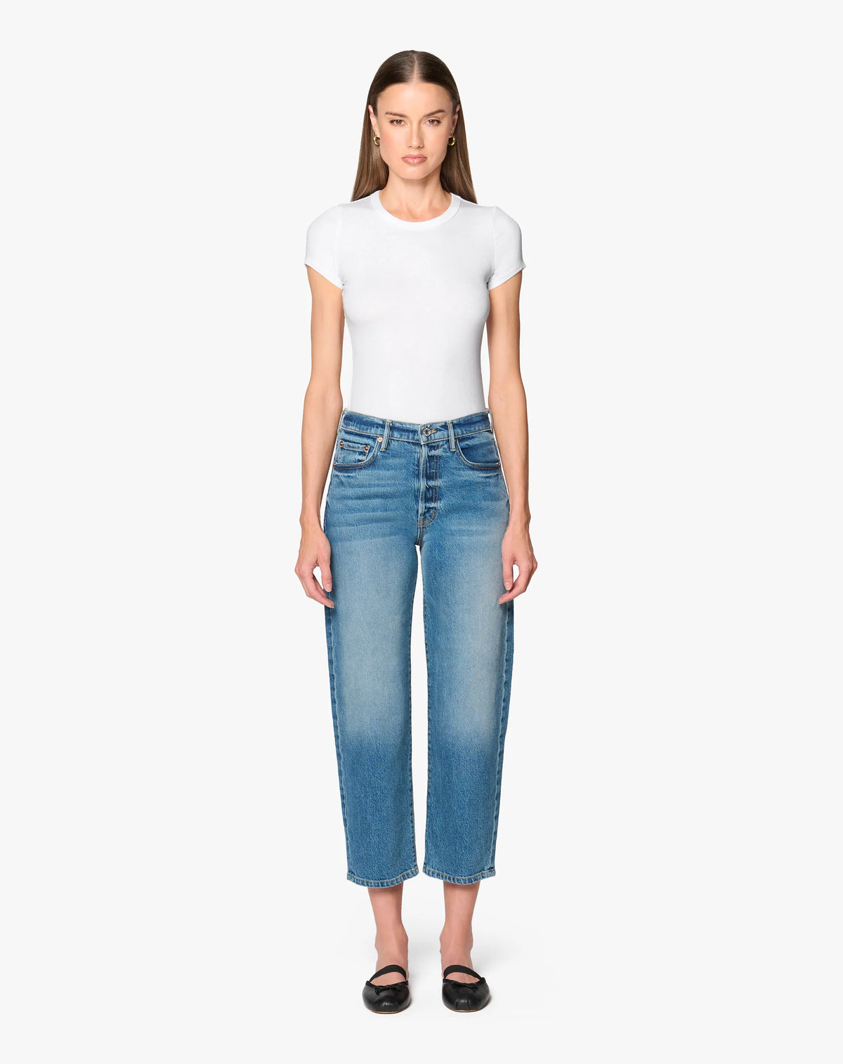 BETRO SIMONE Ellen Bow Leg, jeans, denim, denim jeans, bow leg jeans, women's clothing