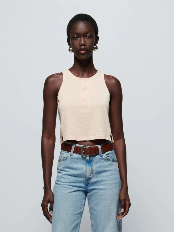 Nation LTD Bree Tank, tank top, button down tank, cropped tank top, women's clothing