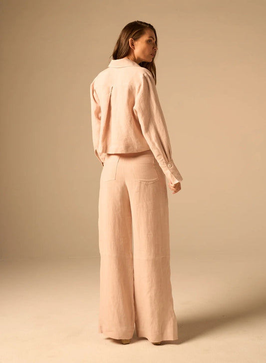 JBQ Bennett Pant, linen pants, matching set, women's clothing