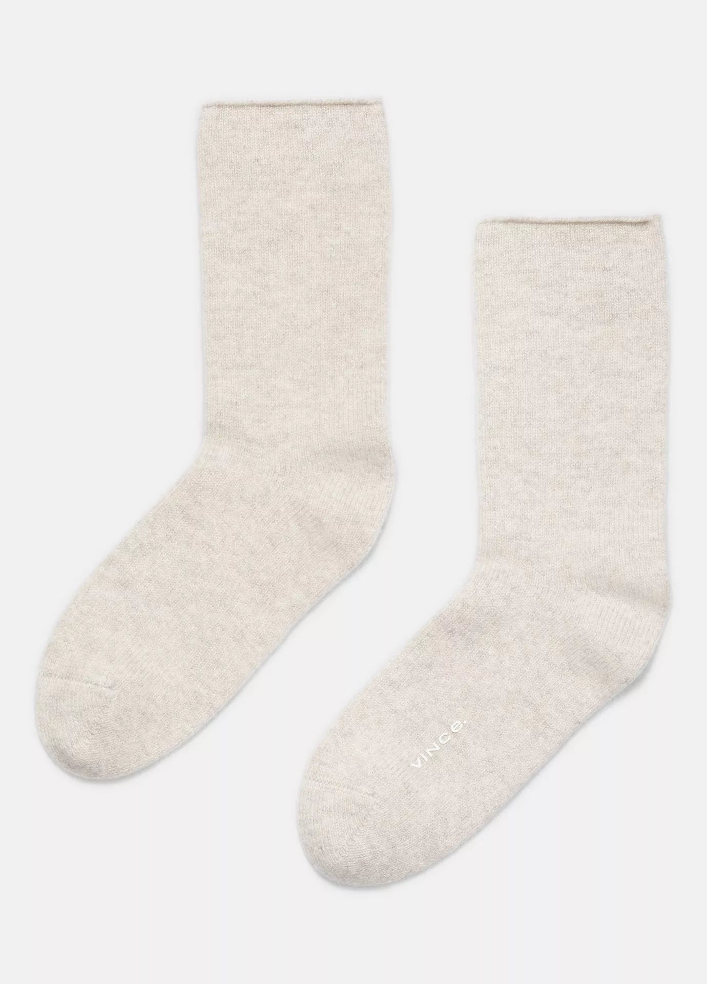 Vince Cashmere Jersey Short Sock, cashmere socks, socks, women's accessories