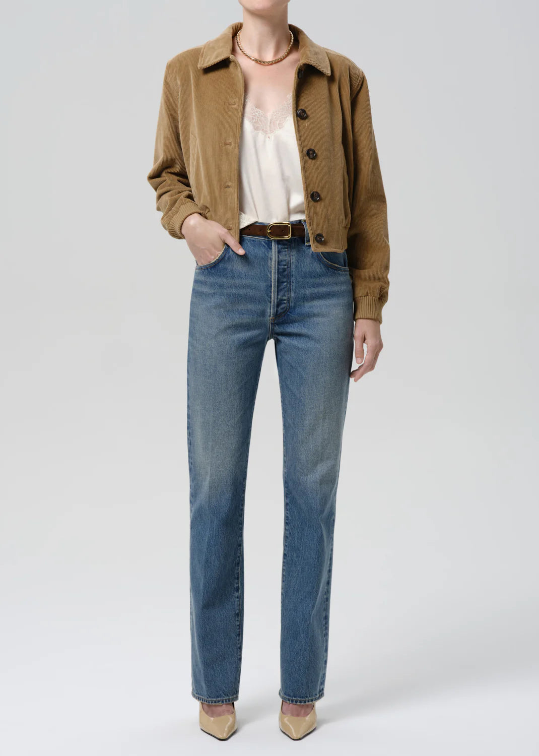 Citizens of Humanity 90s French High Rise Straight, denim jeans, high rise denim, long legged jeans, women's clothing