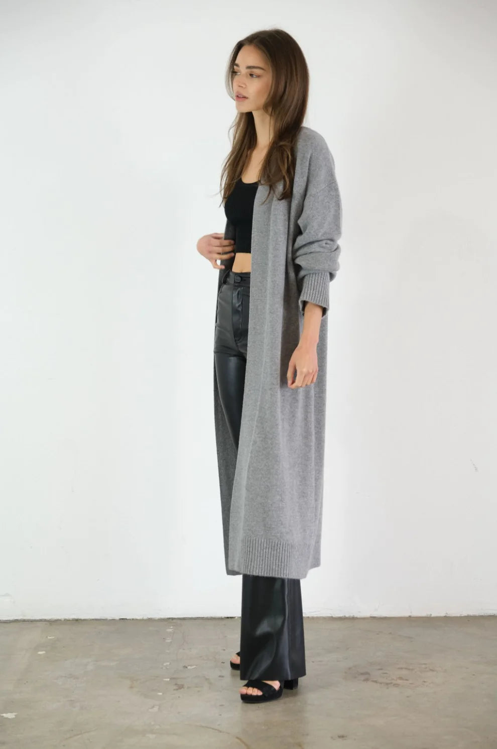Kathryn McCarron Dutton Cashmere Duster, cardigan, cashmere cardigan, duster, long sweater, women's clothing