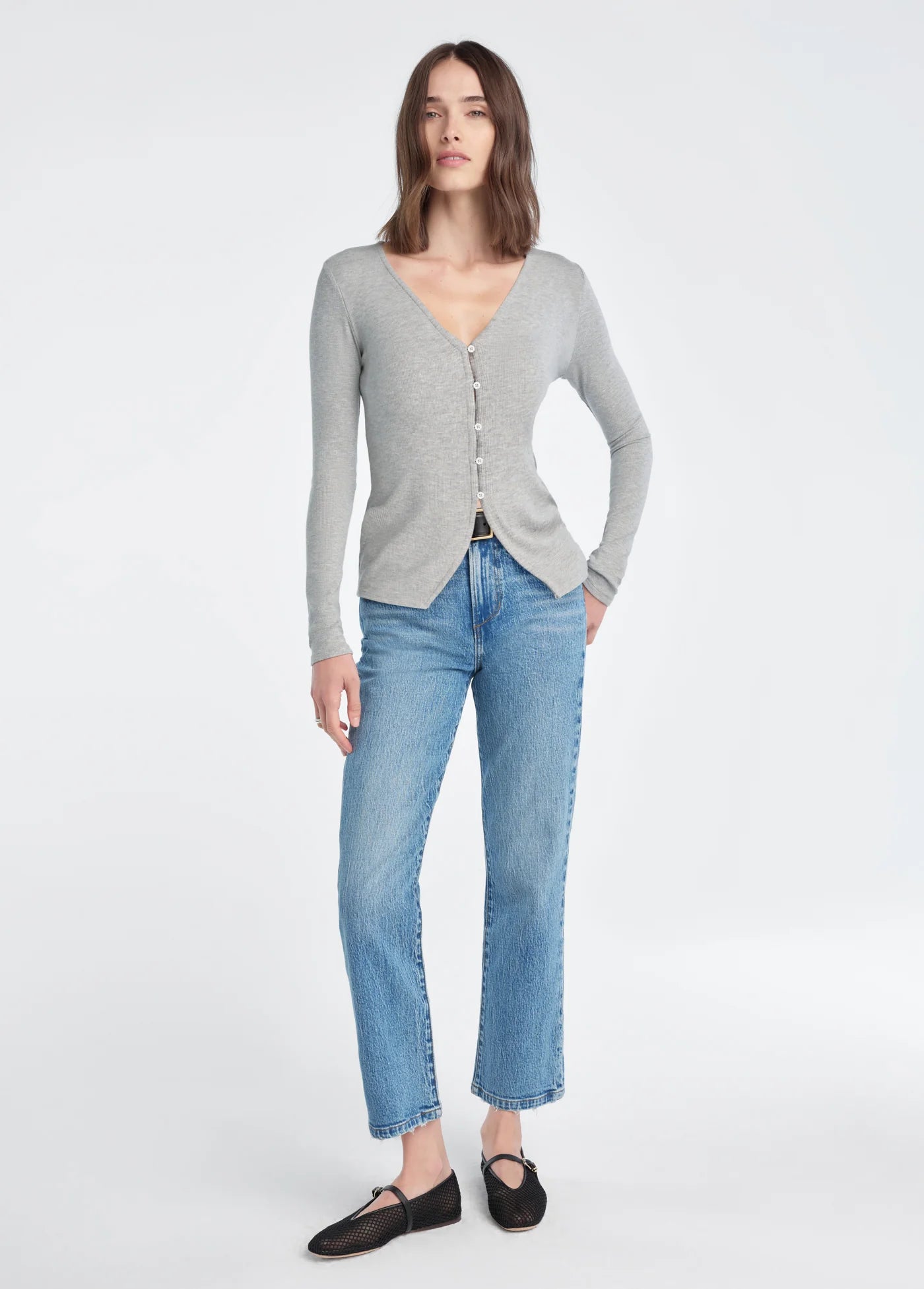 Favorite Daughter The Good Luck Long Sleeve Top, button down long sleeved top, cardigan sweater top, women's clothing