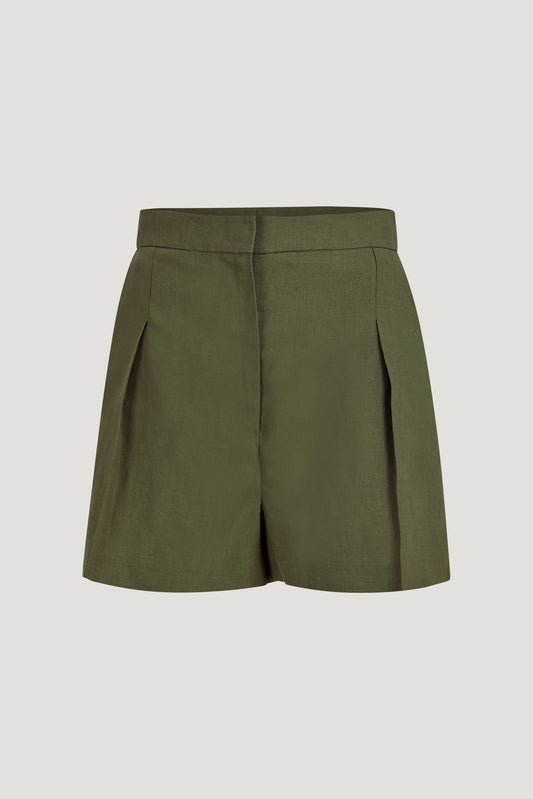 In The Mood For Love Godard Shorts, shorts, linen shorts, tailored shorts, women's clothing