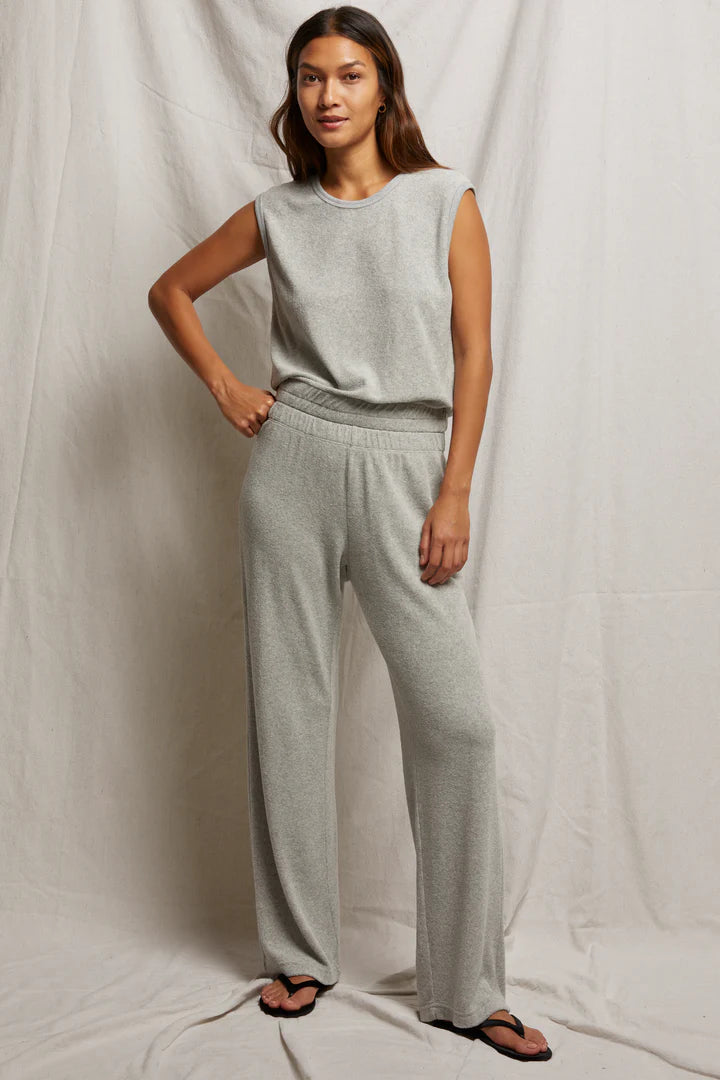 Perfect White Tee Katie Terry Pant, terry cloth pants, pants, loungewear, women's clothing