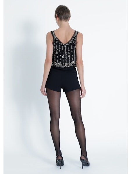 Karina Grimaldi Grace Shorts, shorts, black shorts, dress shorts, women's clothing