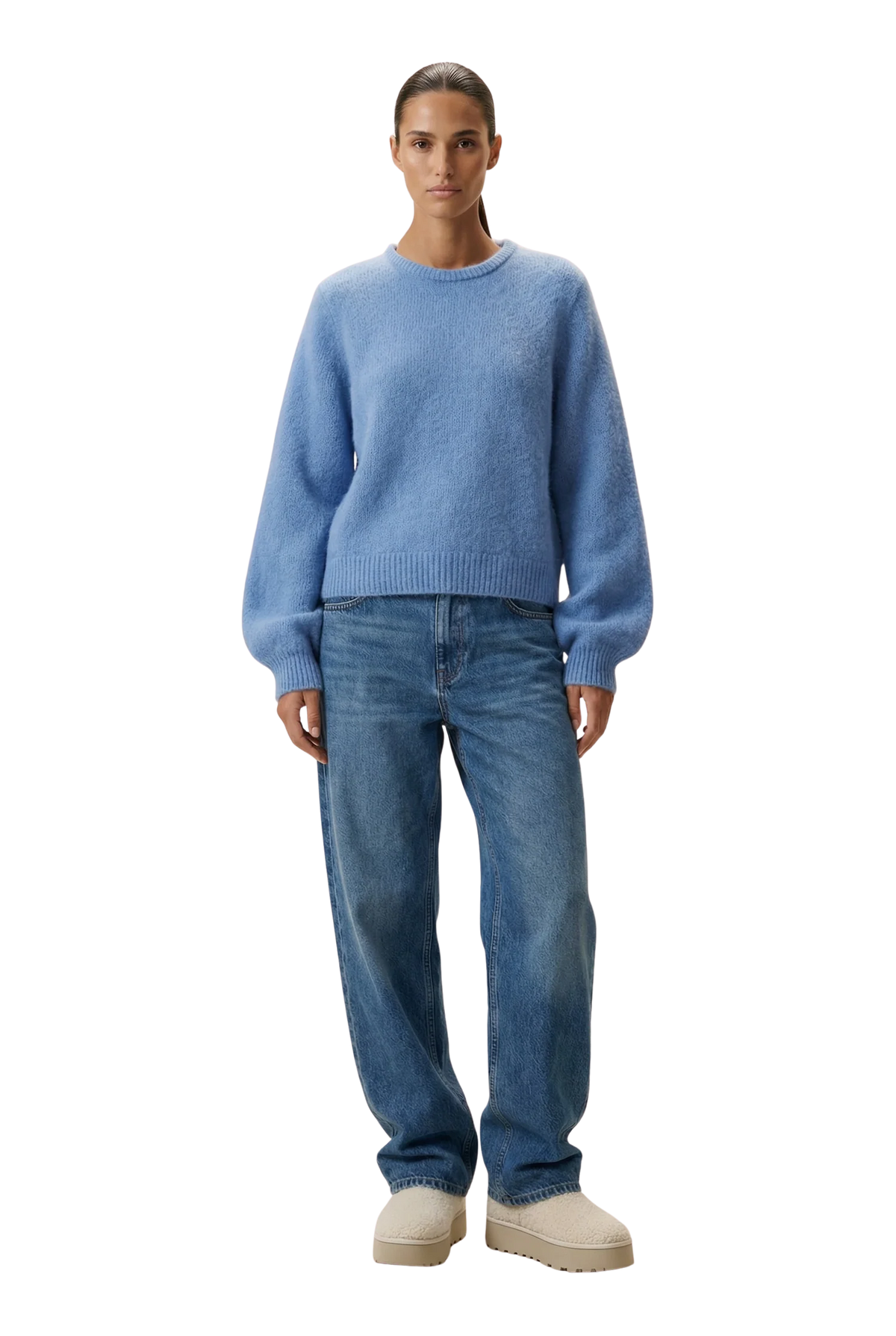 American Dreams Liana Round Neck Pullover, sweater, crewneck sweater, women's clothing