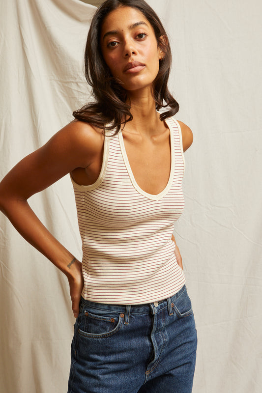 Perfect White Tee Maria V-Neck Tank