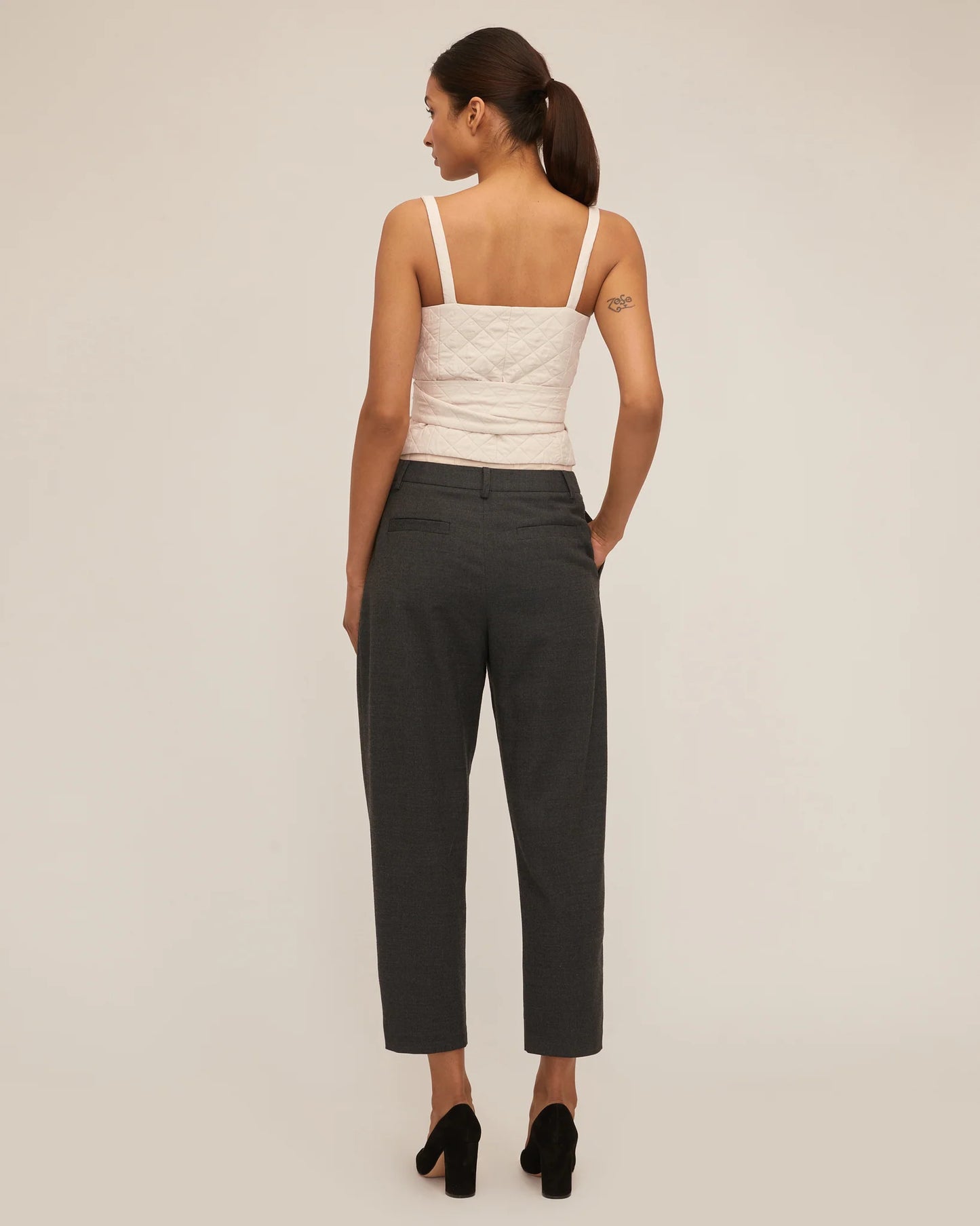 Marissa Webb Silas Corset Trouser, trousers, pants, trouser pants, women's clothing
