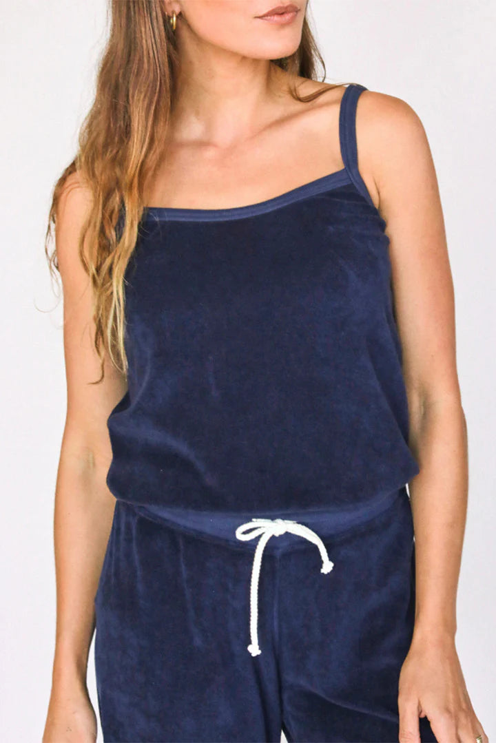 Perfect White Tee Marley Terry Tank, tank top, spaghetti strap tank, terry cloth top, women's clothing