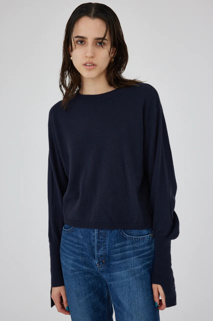 Moussy MV Bump Sleeve Knit Top, knit top, sweater, long sleeve shirt, top, women's clothing