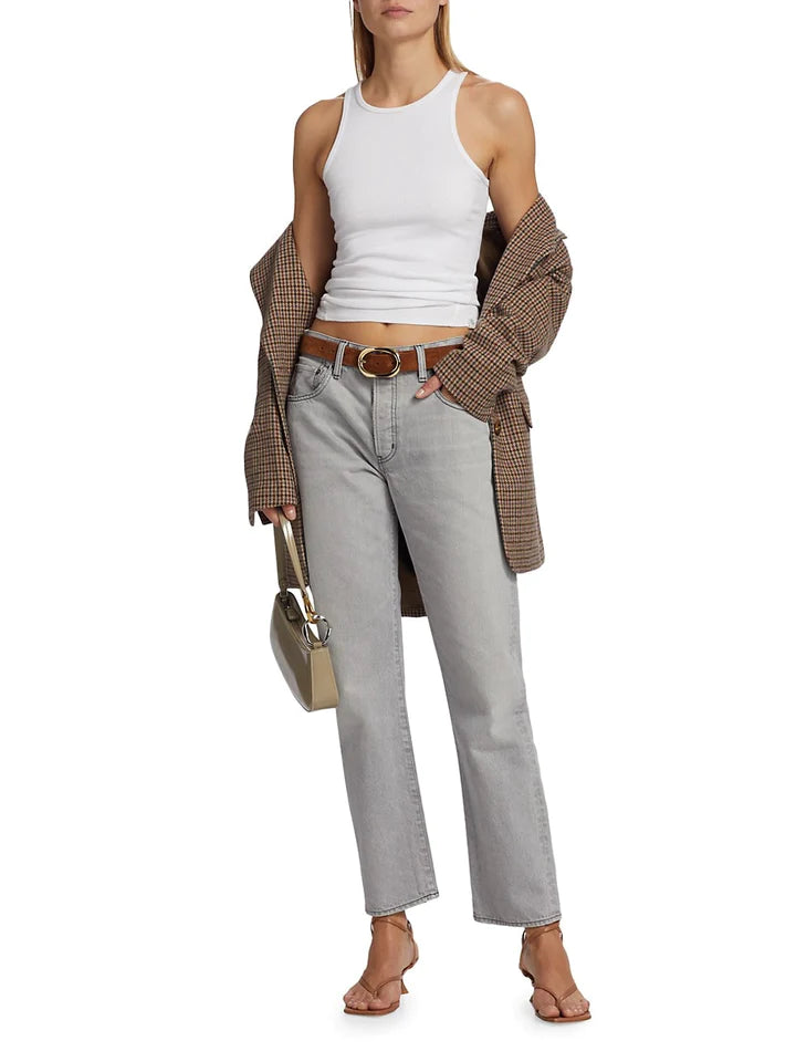 Moussy MV Panaca Straight, classic straight leg jean, denim jean, Five-pocket denim, high-rise denim, women's clothing