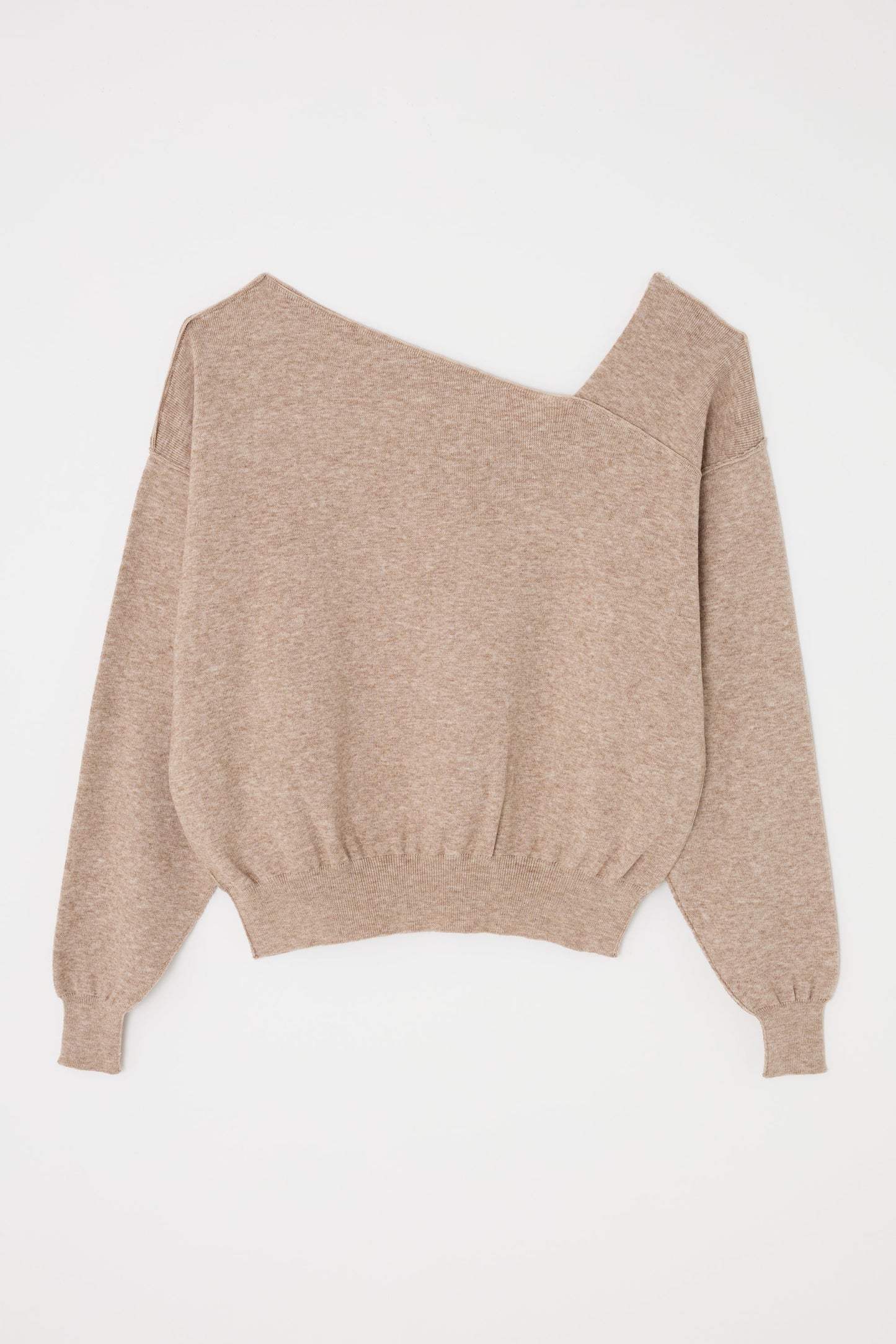 Moussy MV Asymmetry Knit Top, knit top, sweater, fun top, women's clothing