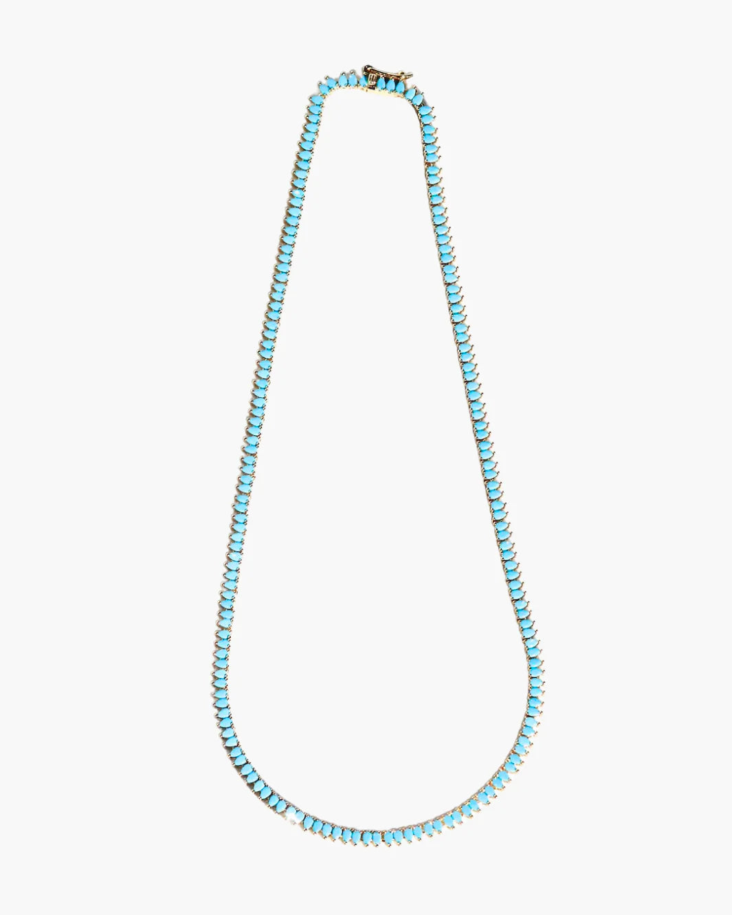 Native Gem Symphony Mini Teardrop Necklace in Turquoise, jewelry, women's accessories