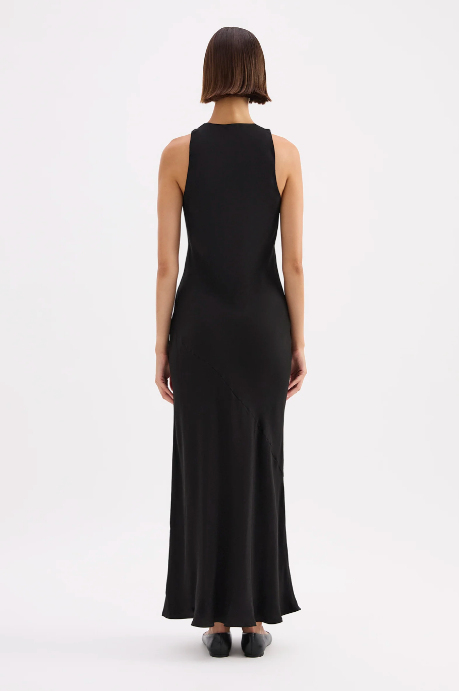 Nude Lucy Amaya Cupro Dress, black dress, maxi dress, sundress, women's clothing