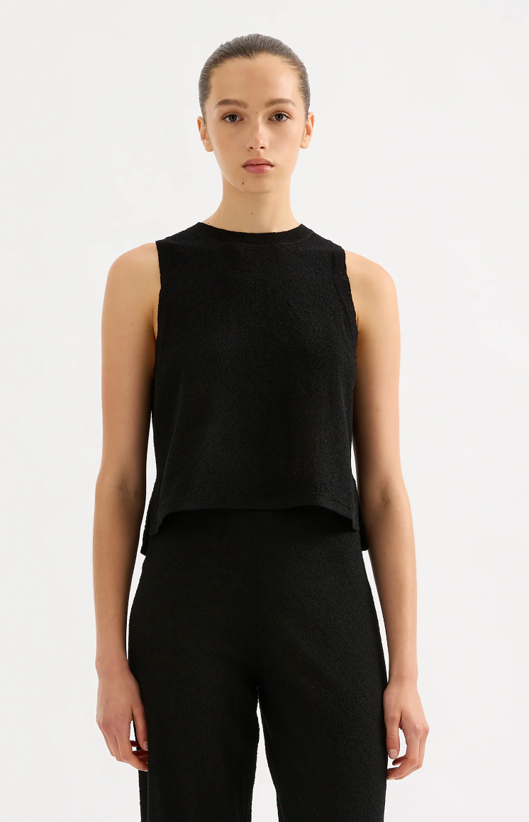 Nude Lucy Zosia Knit Tank, textured tank, tank top, top, women's clothing