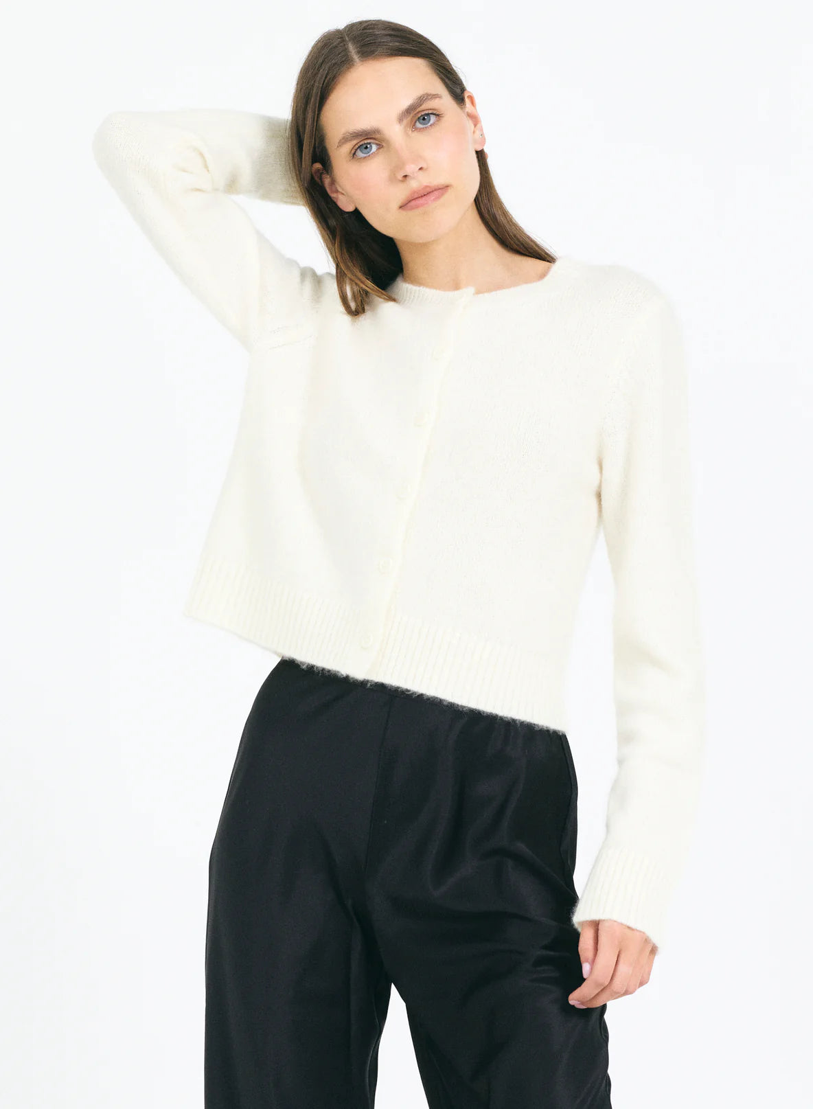 One Grey Day Heidi Cardigan, cardigan sweater, sweater, cardigan, cashmere, women's clothing