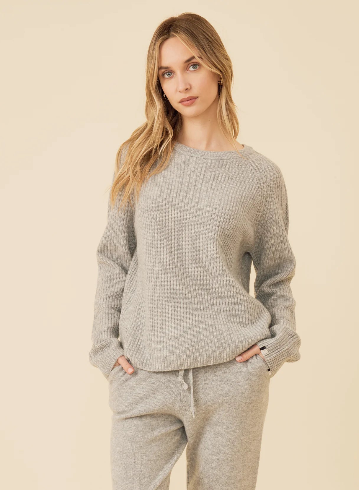 One Grey Day Pacific Cashmere Pullover, cashmere sweater, cashmere pullover, sweater, women's clothing