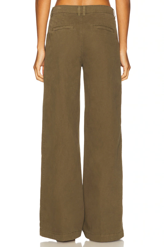 Pistola Jadyn Seamed Low Slung Palazzo, pants, twill pants, women's clothing