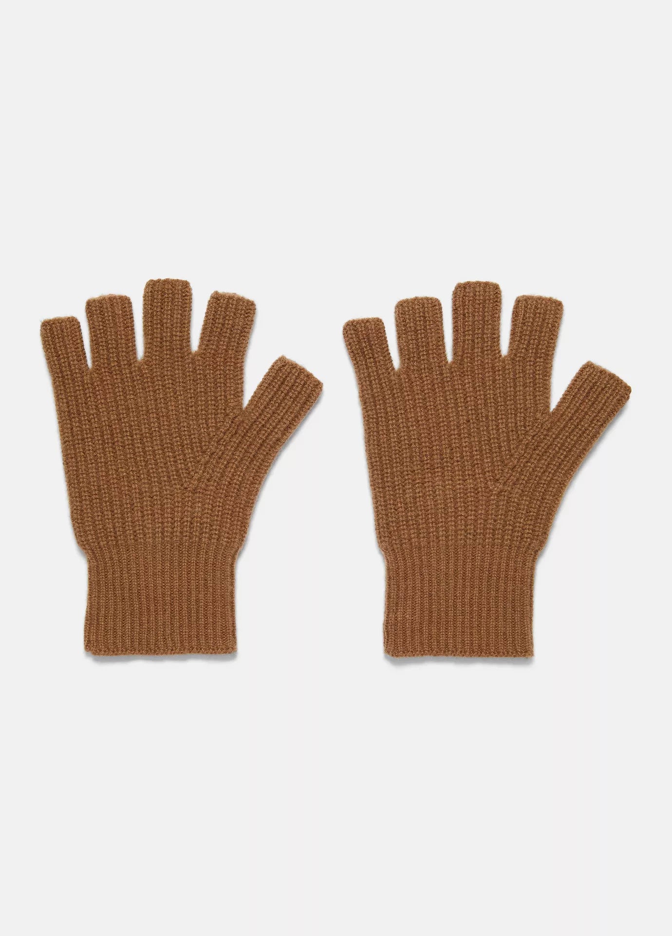 Vince Boiled Cashmere Fingerless Rib Knit Glove, Fingerless Gloves, cashmere gloves, cashmere, winter accessories, women's clothing