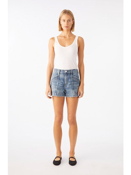 AMO Rebecca Shorts, jean shorts, denim shorts, shorts, high rise shorts, women's clothing