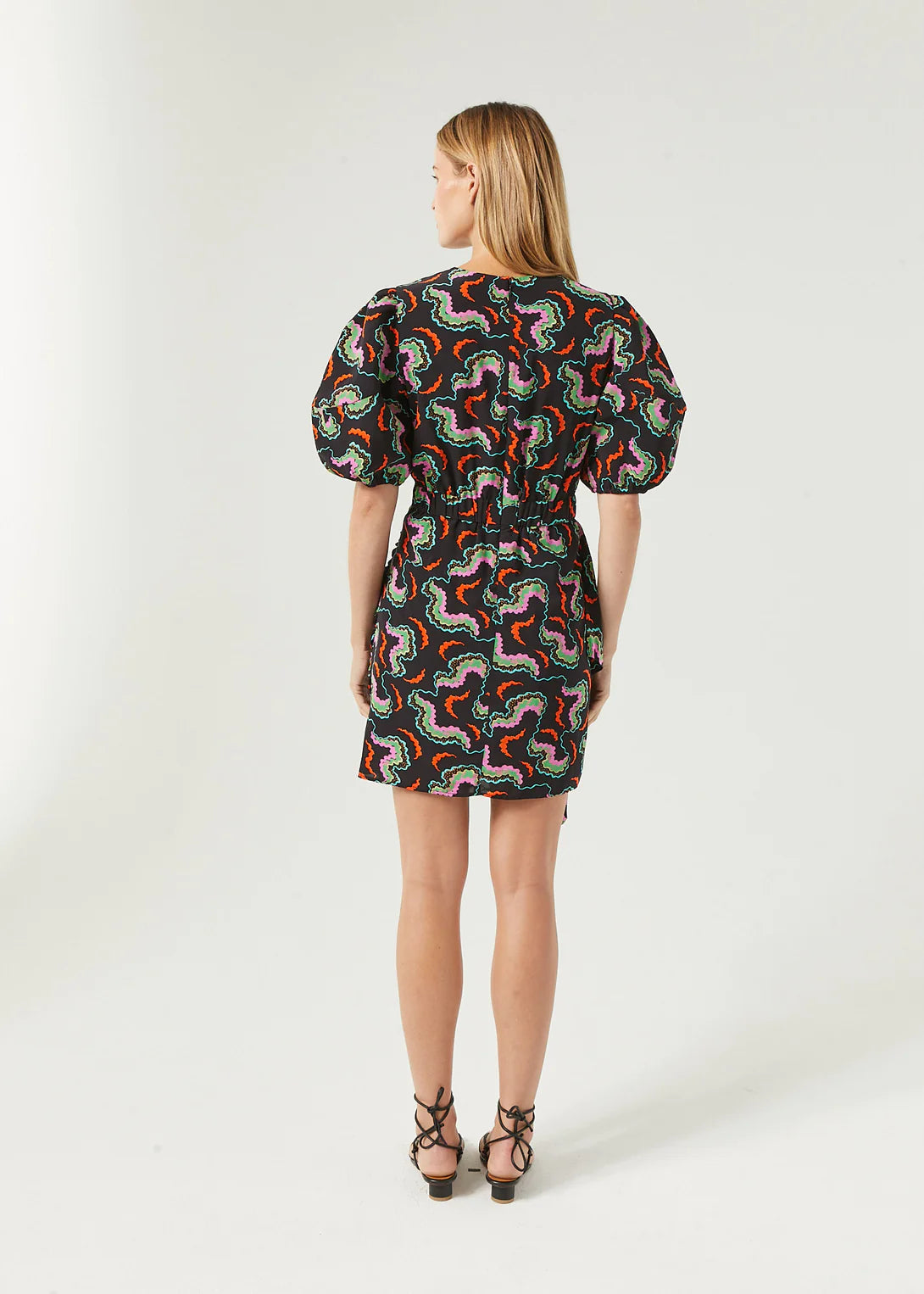 RHODE Pia Dress, dress, mini dress, short sleeved dress, women's clothing