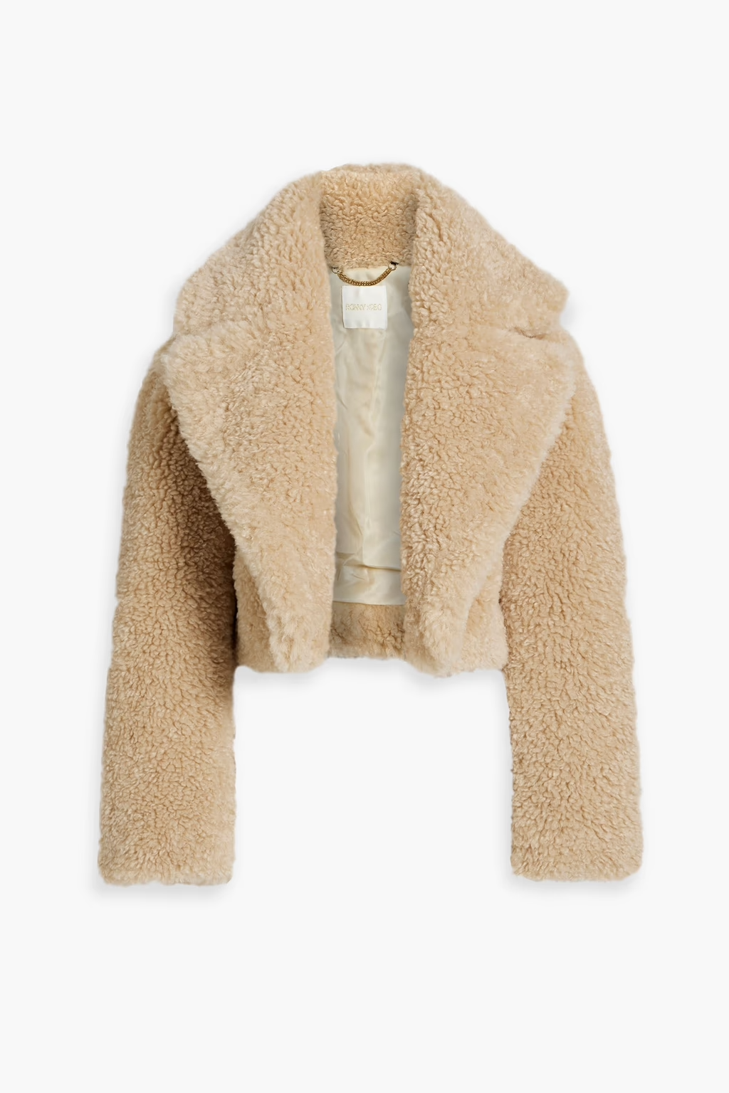 Ronny Kobo Helena Jacket, cropped jacket, faux shearling jacket, coat, women's clothing