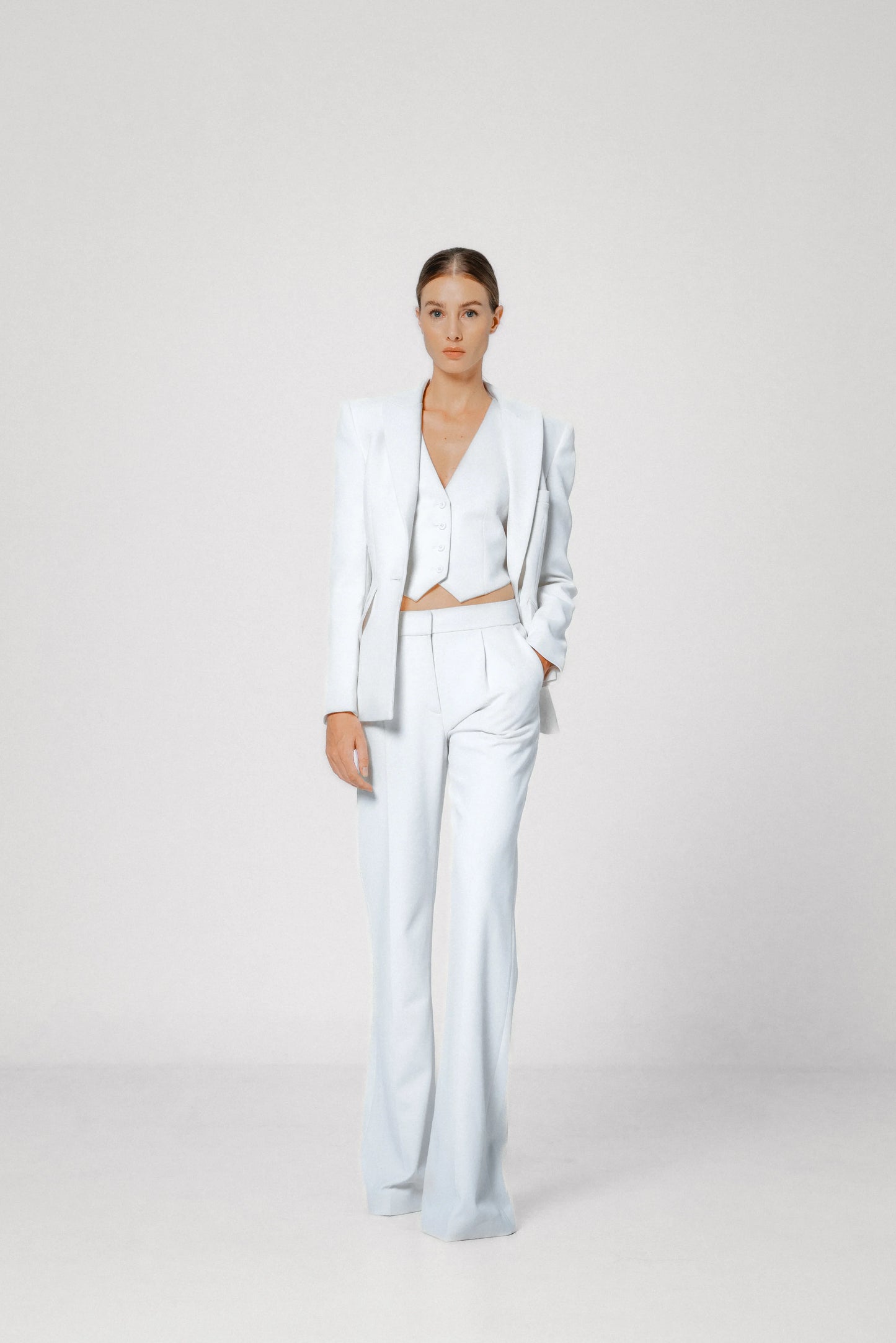 SANS FAFF Sloan Structured Blazer, tailored blazer, blazer, women's clothing