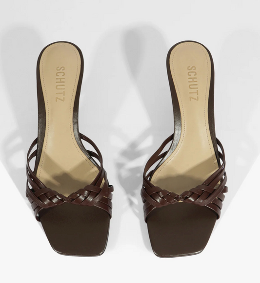 Schutz Tara Mule, sandals, shoes, kitten heel, heel, women's shoes