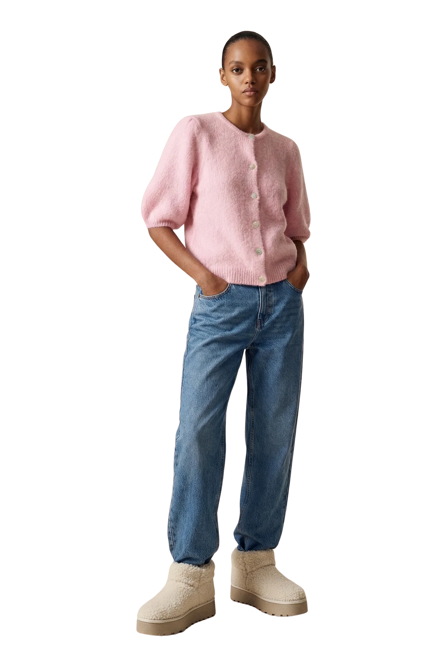 American Dreams Susan Short Sleeve Cardigan, cardigan sweater, women's clothing