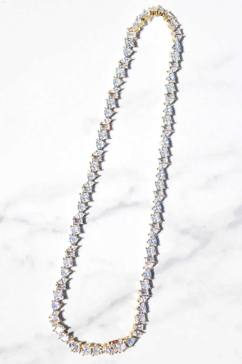 Native Gem Vienna Necklace, cz necklace, necklace, jewelry, women's accessories
