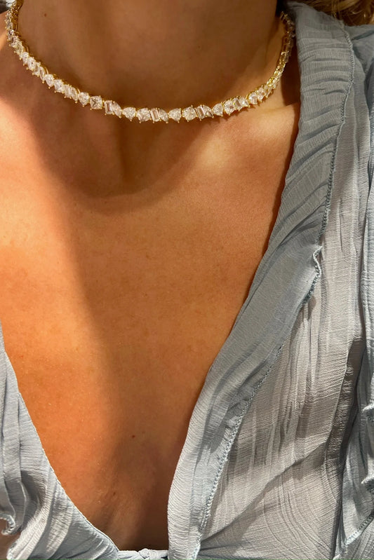 Native Gem Vienna Necklace, cz necklace, necklace, jewelry, women's accessories