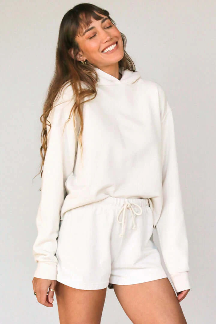 Perfect White Tee Aruba Fleece Short, fleece shorts, sweat shorts, shorts, women's clothing
