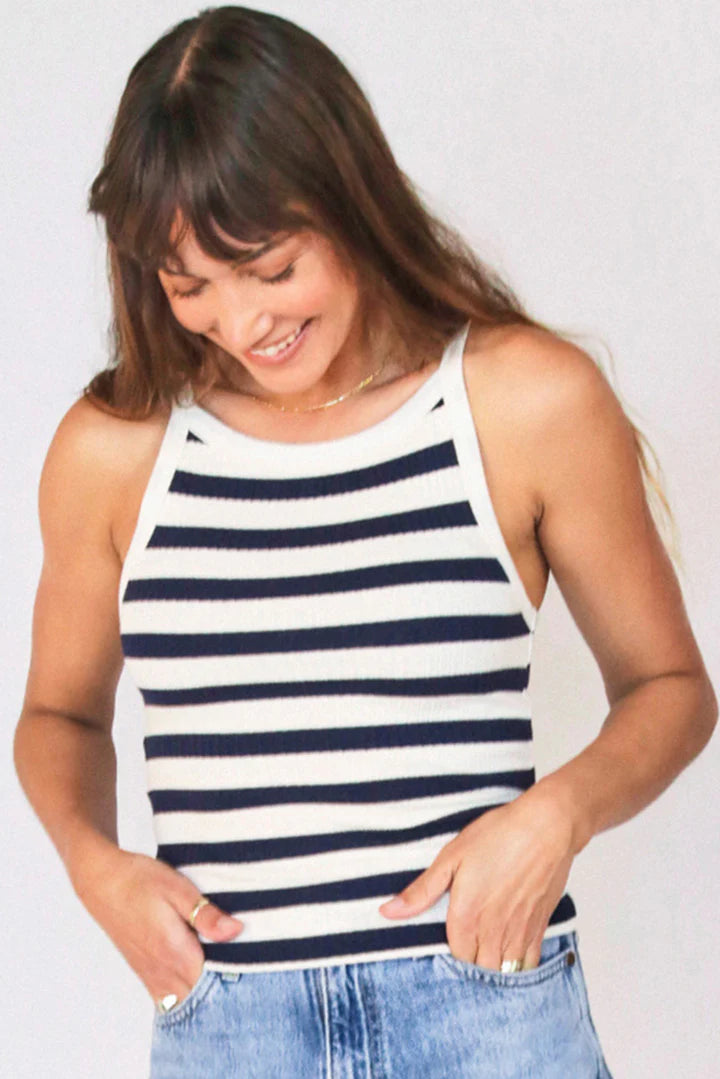 Perfect White Tee Bonnie Stripe Tank, tank top, striped tank, sleeveless tank, women's clothing