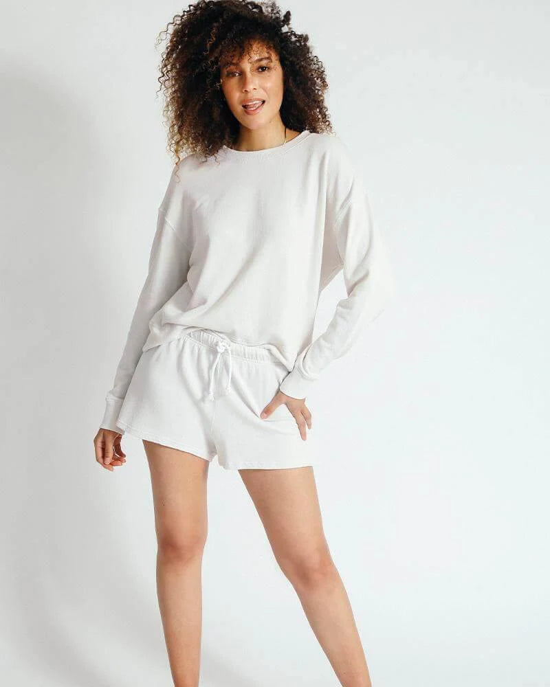 Perfect White Tee Layla, Shorts, Sweats, sweat shorts, cotton shorts, casual wear, lounge wear, women's clothing, french terry sweatshort