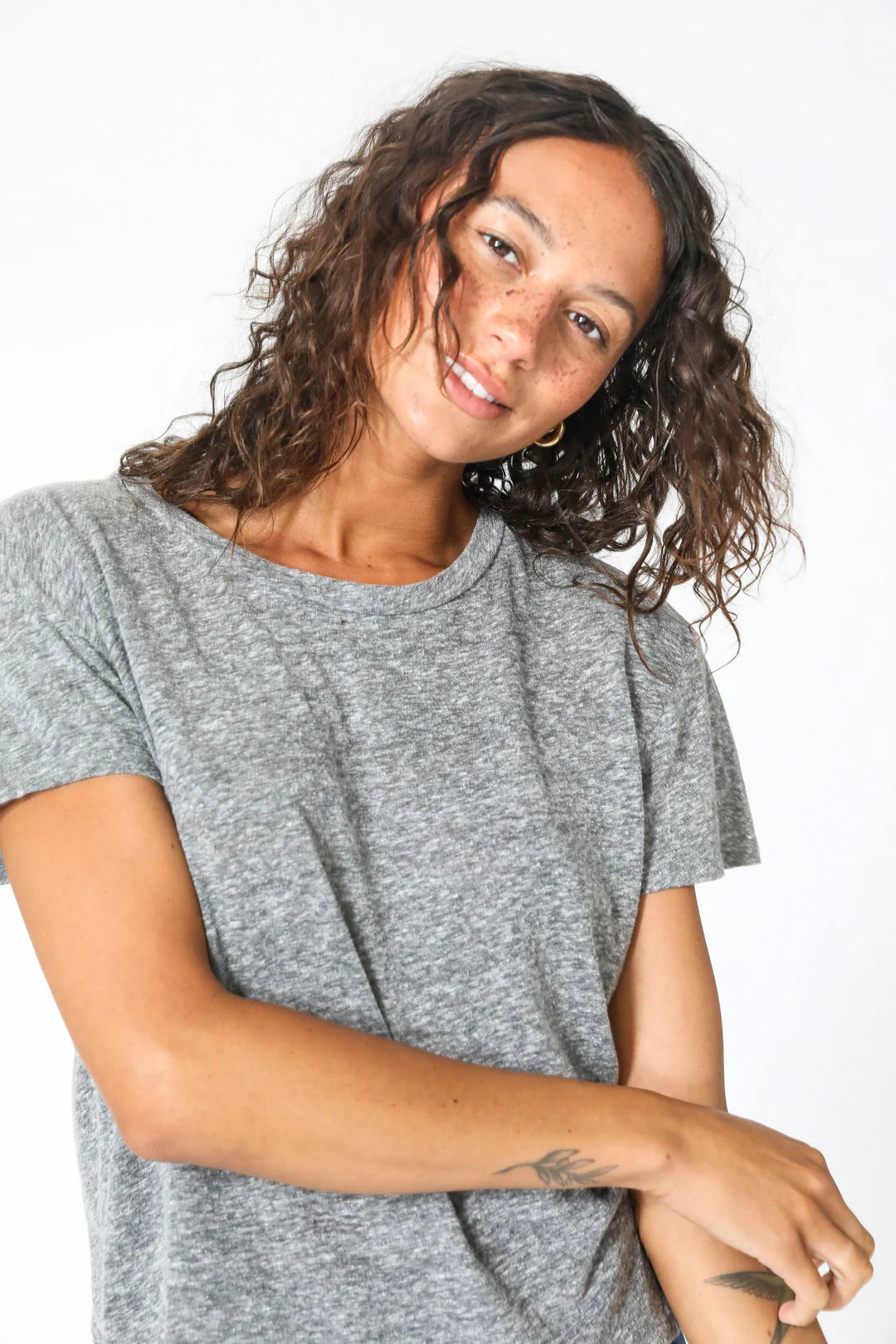 Perfect White Tee Harley Boxy Crew tee tshirt t-shirt women's shirts casual
